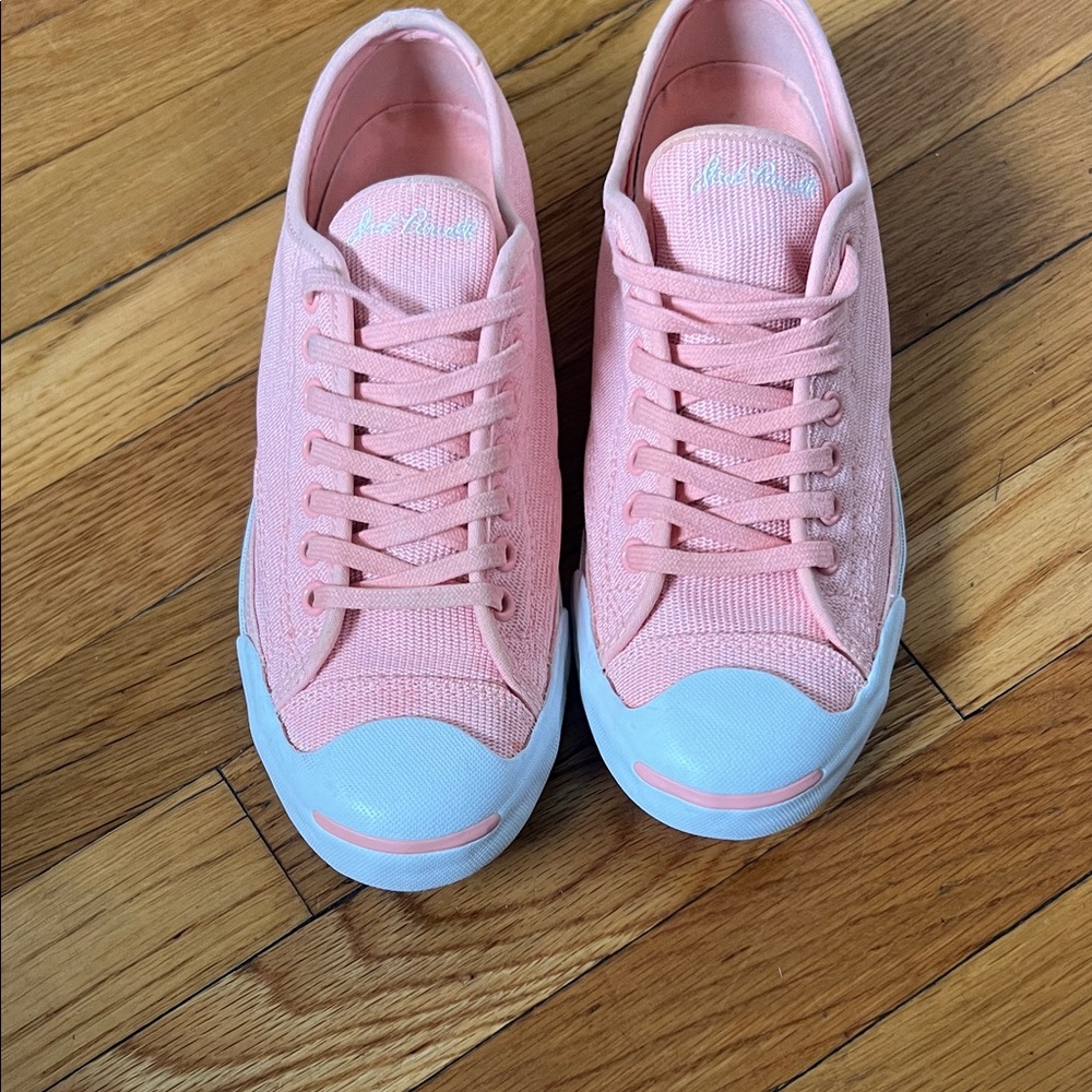 Jack Purcell Converse Pink Canvas Sneakers